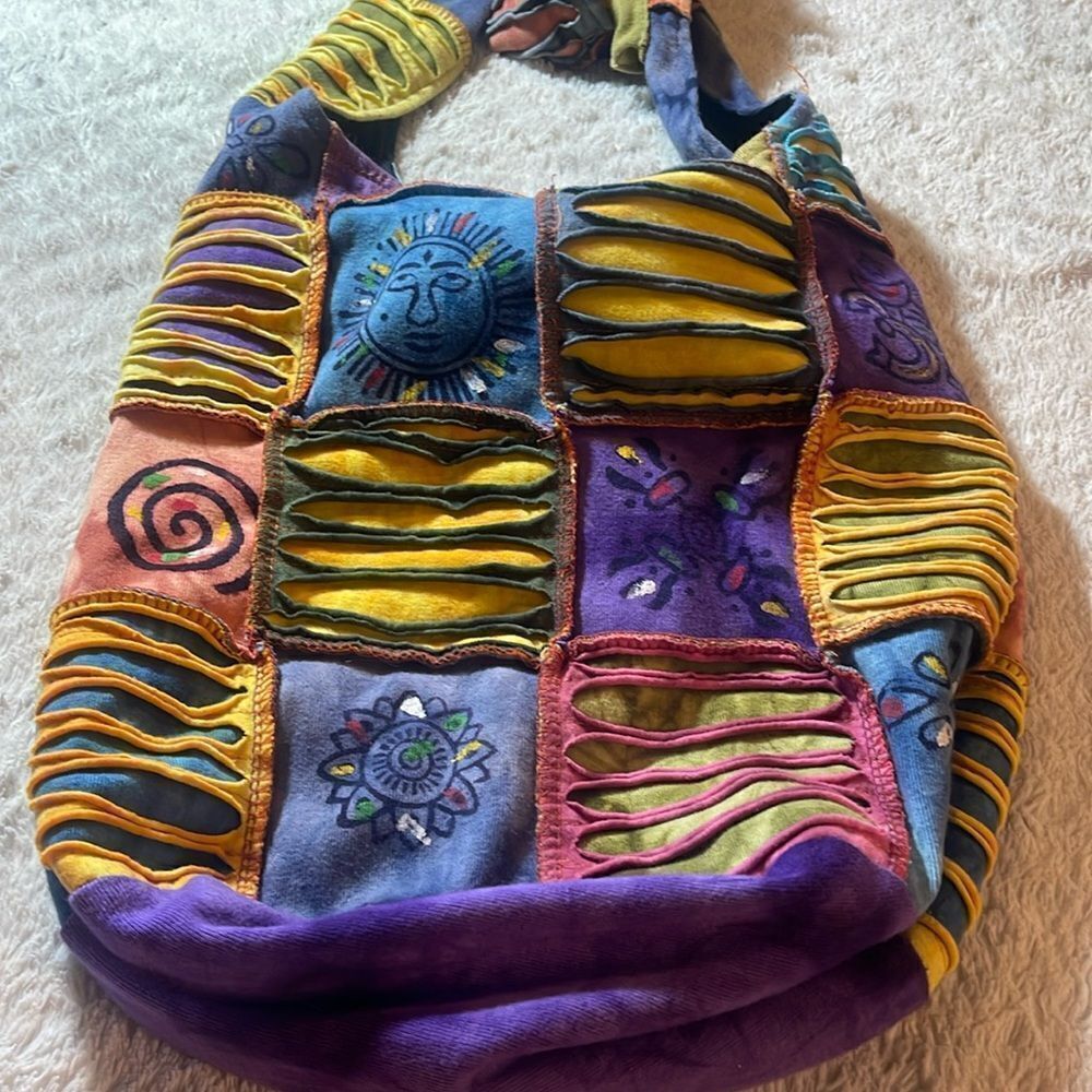 Rising international patchwork Crossbody bag